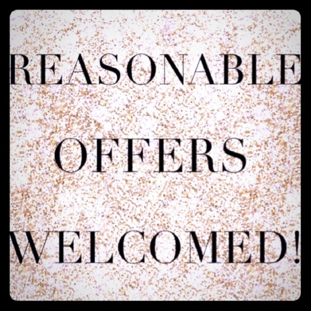 Reasonable Offers Accepted